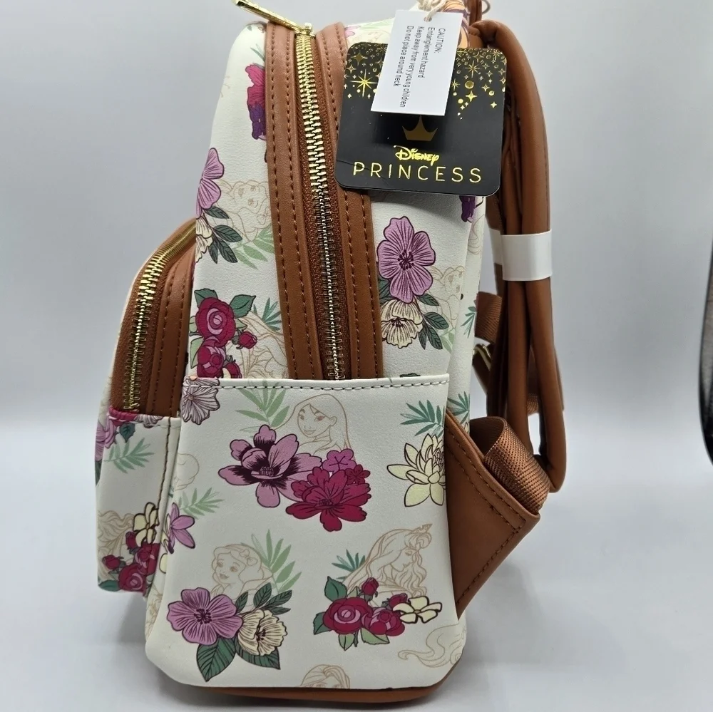 Loungefly Disney Princess Floral Backpack